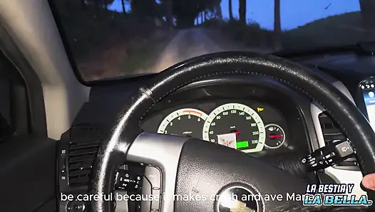 I Have Sex in the Car with My Best Friend's Boyfriend While He Drives Me Home Amateur!!!!