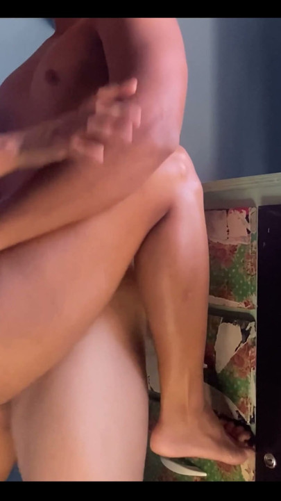 I kissed my stepcousin when he got out of the shower and he couldn't resist fucking me | Clip 1