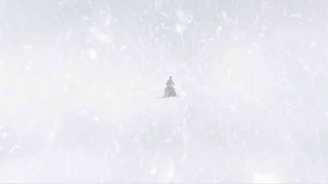Nude girl being dragged by snowmobile 3D