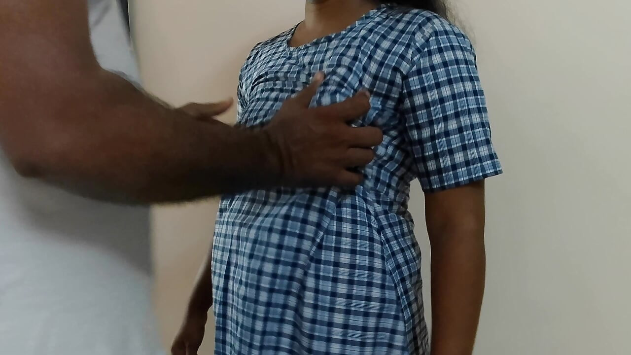 Tamil step father with school girl