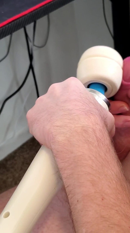Hitachi Wand makes me shoot! | Clip 1