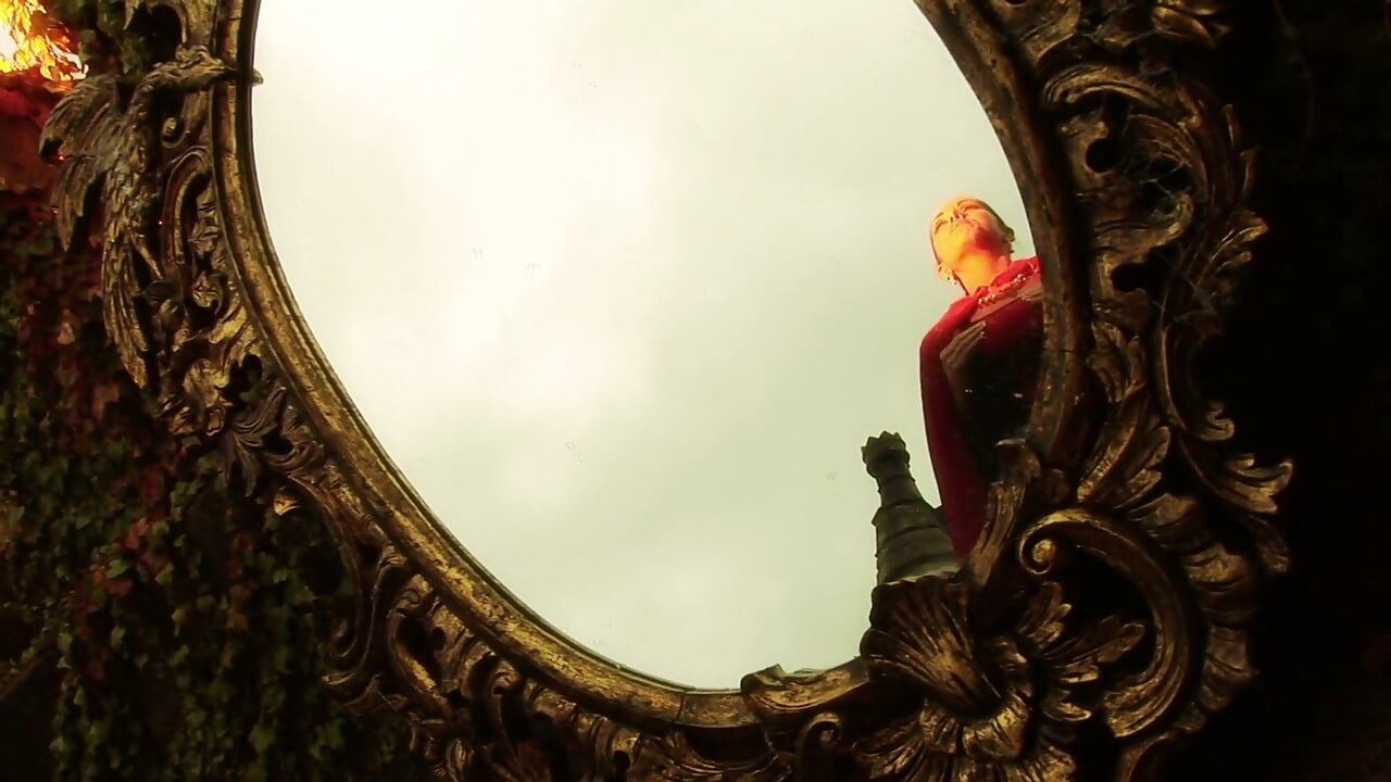 Lady Macbeth expostulates her husband to think about witches oracular utterances