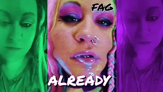 Become a Little Gay Bitch for the Shemale Watch at Your Own Risk