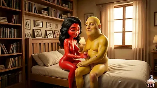 Episode 1 - süßes Erdbeermädchen und Kartoffelmann teilen sinnliche momente AI hentai