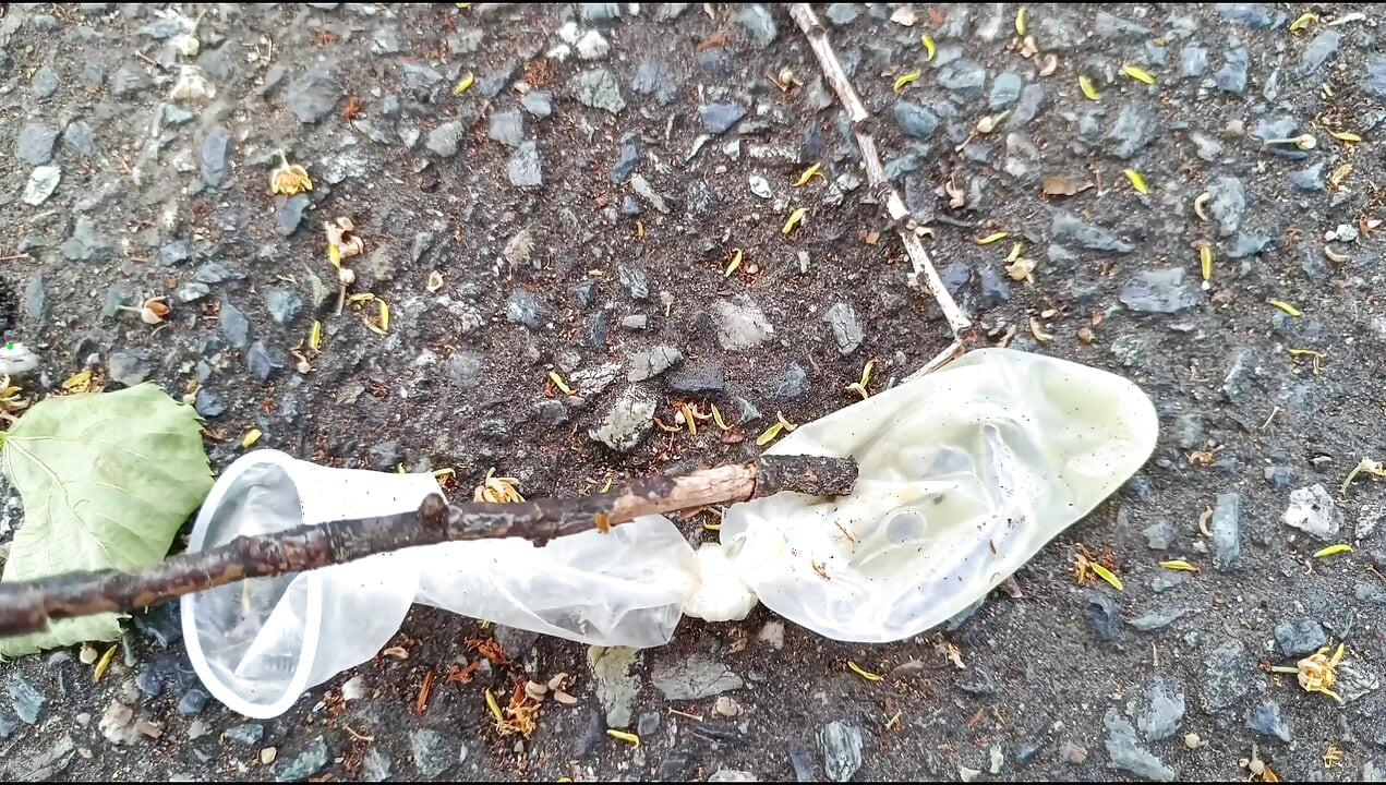 Used condom 7