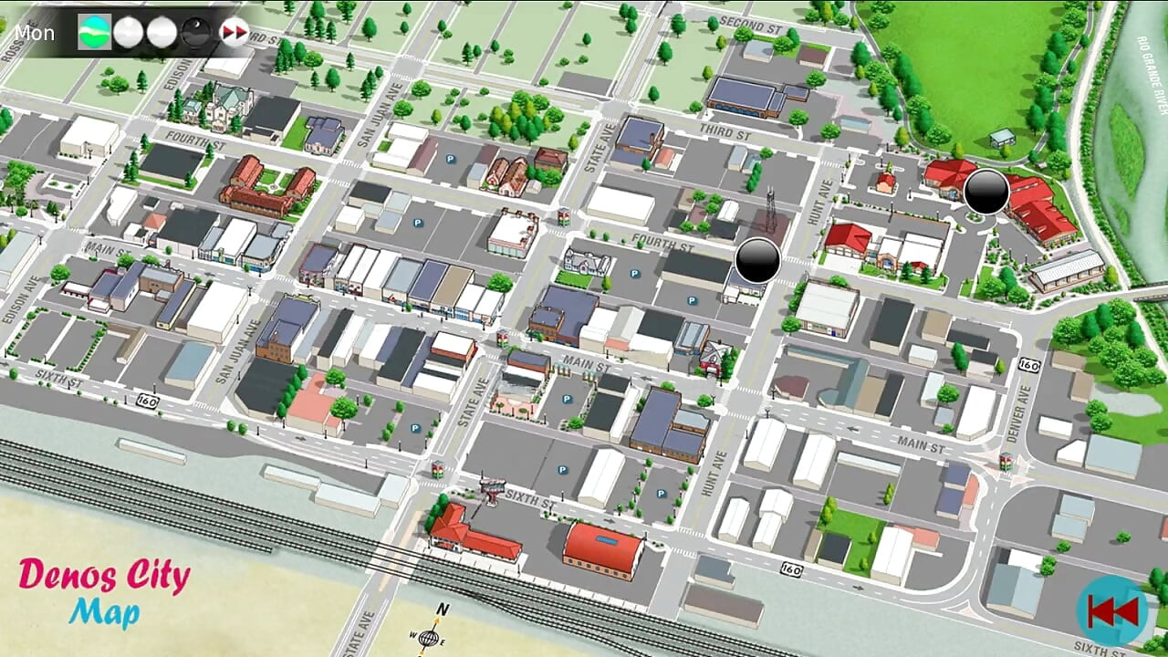 Denos City v0.2.2 Loveskysan69 द्वारा गेमप्ले