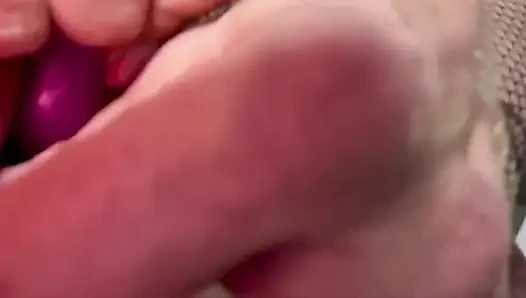 MILF Babysitter Masturbates Squirts and Enjoys