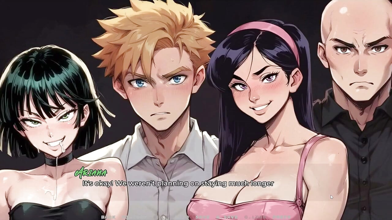 My New Girlfriend Taboo Hentai Game Ep.62 Swinger Couple Caught During a Deepthroat Foursome in the Club Vip Booth!