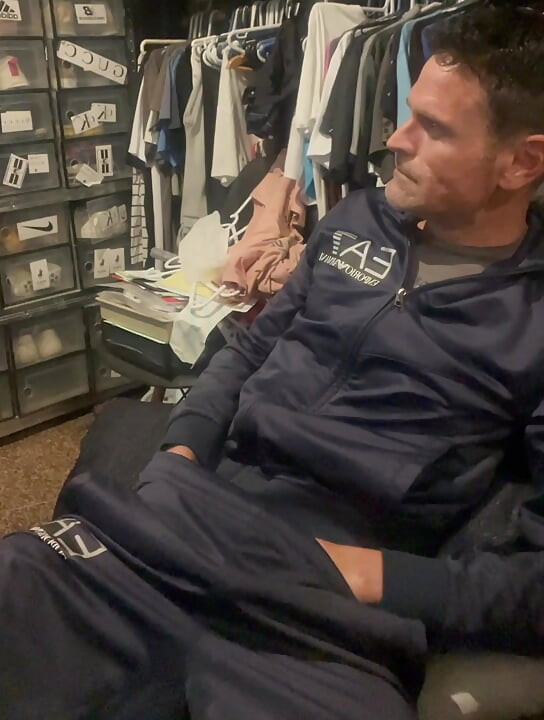 Mike masturbating again