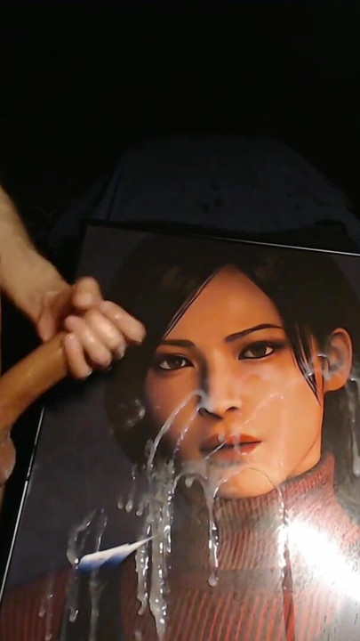 Cum tribute Ada Wong (Game character fron Resident Evil 4 remake) | Clip 1