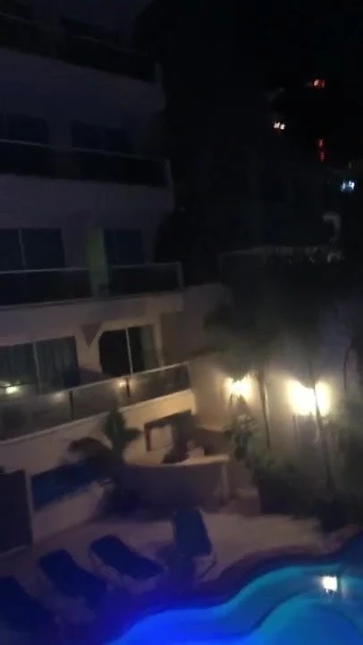 Tenant sucks me on his balcony for all to see