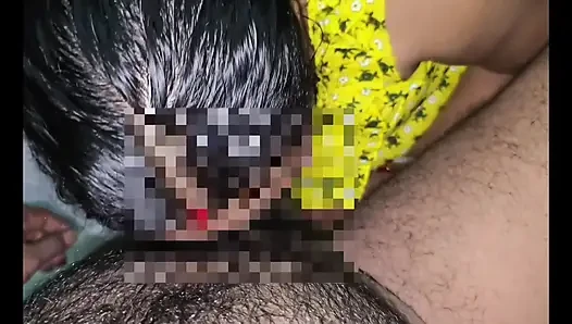 Cute indian girl sharing bed with is neighbour