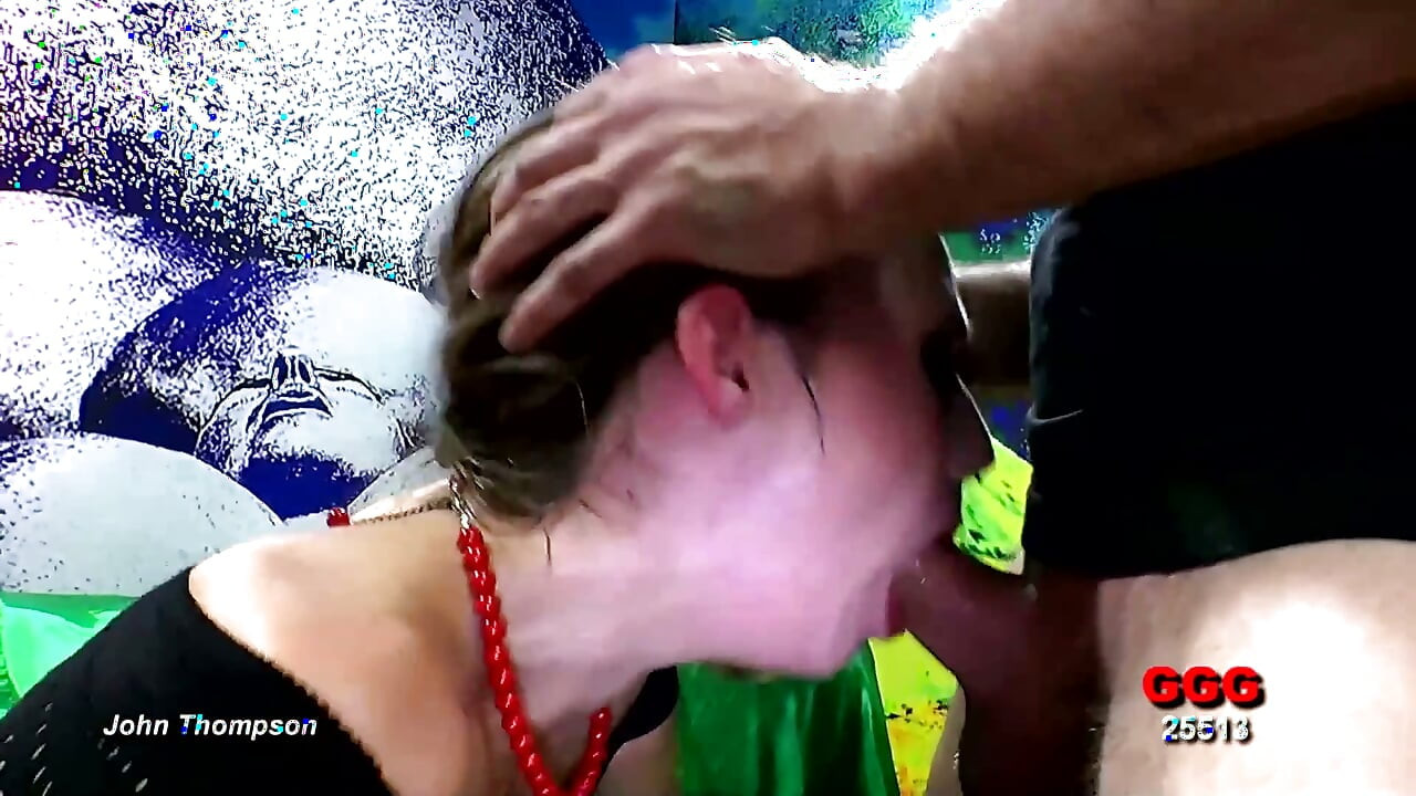 Viktoria Swallows Cum and Rims Ass in Wild Ggg Bukkake