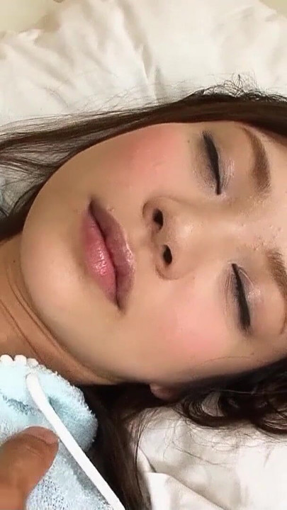 Emotional moment from "Skinny Japanese Teen Seduce to Creampie Fuck with Massage"