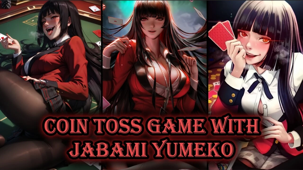 Putuskan nasuhan orgasme awak dengan Yumeko Jabami (Duit Syiling Toss JOI)