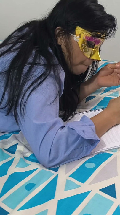 Student does homework at stepmother's house and then notices something delicate and mysterious | Clip 1