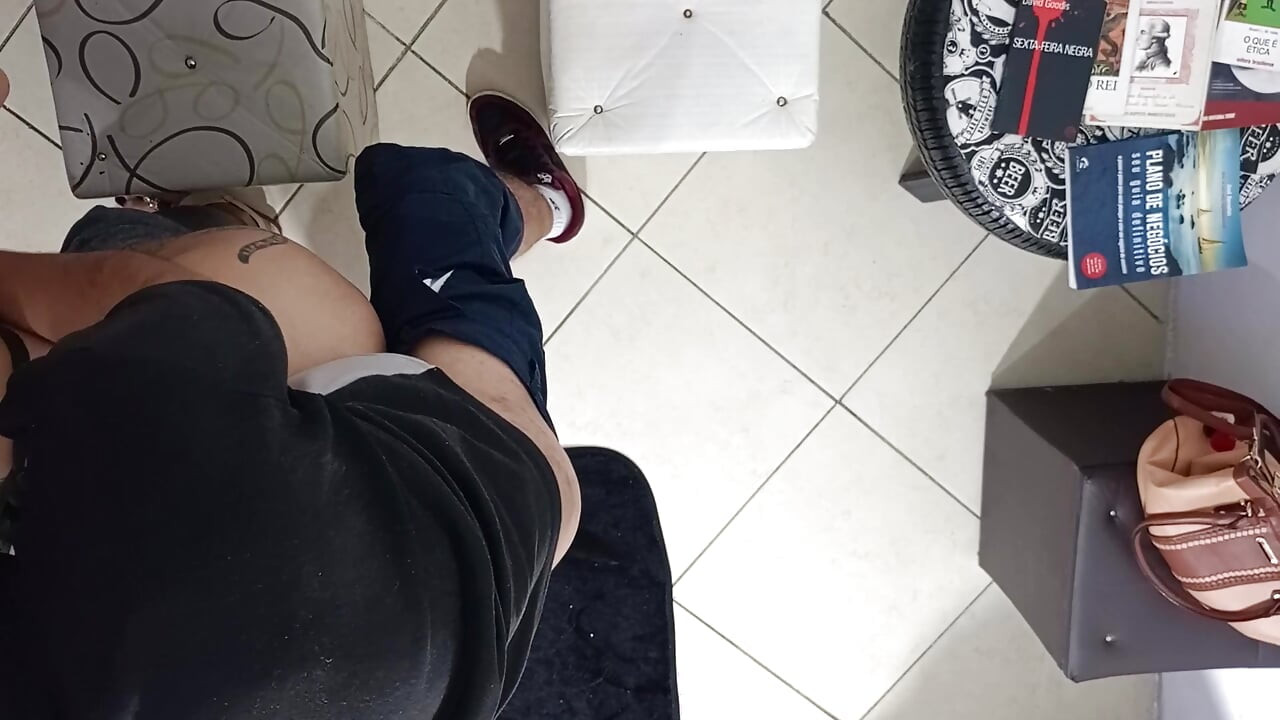 A waiting room is a good place to have sex.