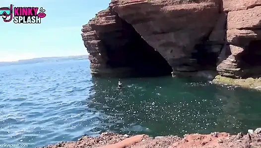 Freediving Fetish Fantasy Fins, Terengah-engah & Kontrol Bawah Air