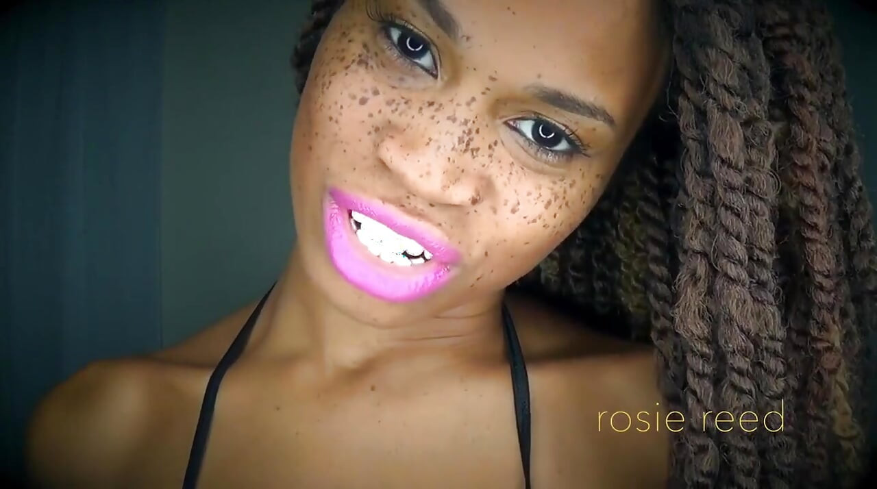 Бессилен против Fuchsia Lips - фетиш розовой губной помады с богиней Rosie Reed загипнотизует вас в рабство помадой - 1080p HD