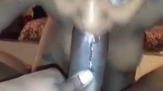 Mamada caliente conduce a un facial desagradable - pov