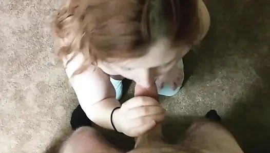 Sophia's First POV Blowjob