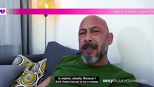 Erwachsener Niederländer fickt super geile schwarzhaarige BBW