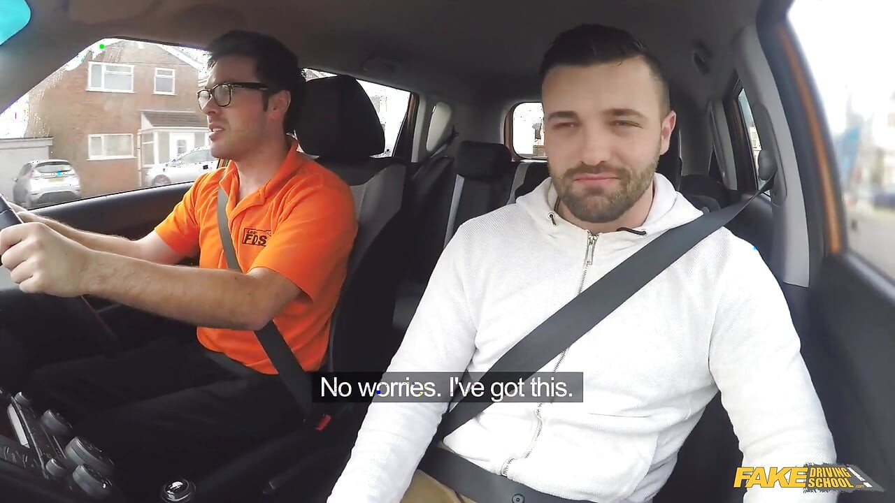 Fake Driving School - Big Tit Hot Brunette Jasmine Jae Flashes Max in a Car & Pulls Him for Doggystyle Sex
