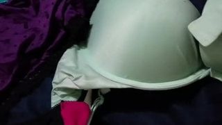 Stolen bras and panties from neighbor and okd gf bras