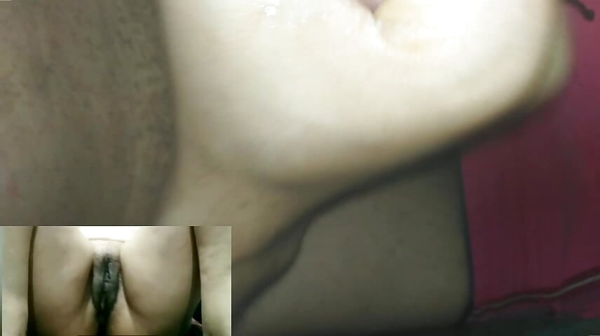 Masturbation on a video call