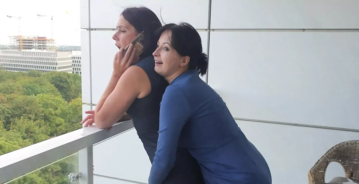 女同性恋欲望的阳台