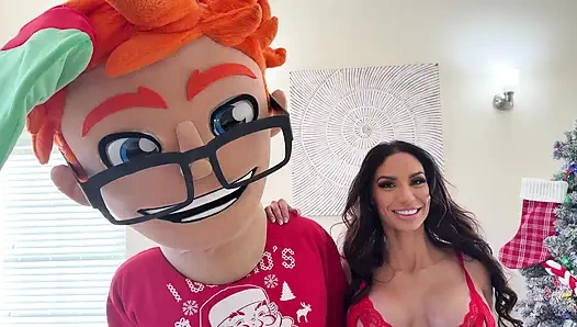 Ich habe remy rune stehend doggystyle gefickt, nachdem sie im porndudeCasting um meinen großen schwanz gebettelt hat