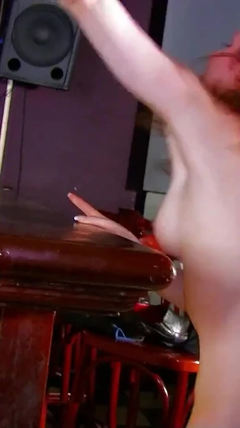 Powerful moment from "OWN WIFE WATCHES HUSBAND FUCK GINGER HOOKER ANALLY IN CLUB"