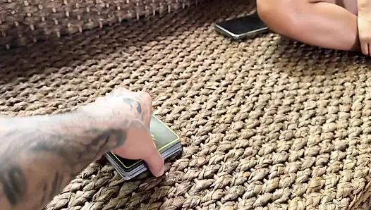 Playing truth or dare with my stepbrother! I love his big cock...