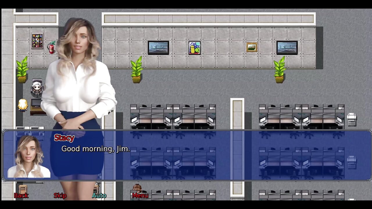 사무실 마누라 3부: 직장에서 샤워하는 Stacy