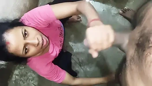 Season 135. Amisha bhabhi licking boyfriend cock in bathroom