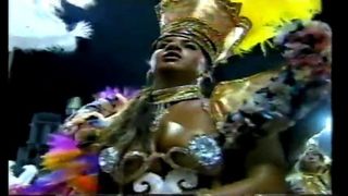 Carnaval sexy braziliaanse salque 1990 glob