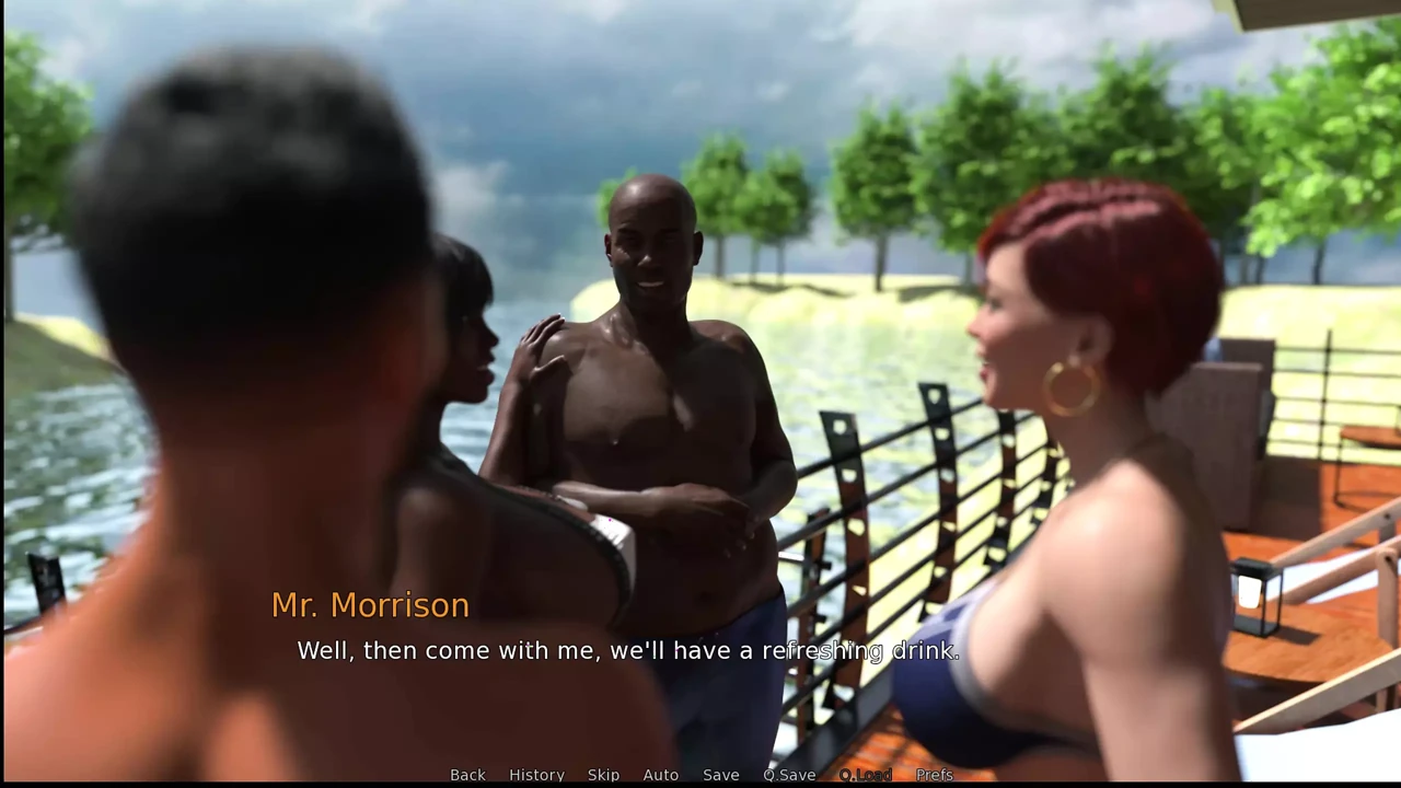 Just Married 2 - The guys had fun with the ladies on the boat
