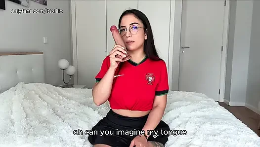 RAYAKAN KEMENANGAN PORTUGAL DAN MUNCRAT DI PAYUDARAKU - JOI BLOWJOB