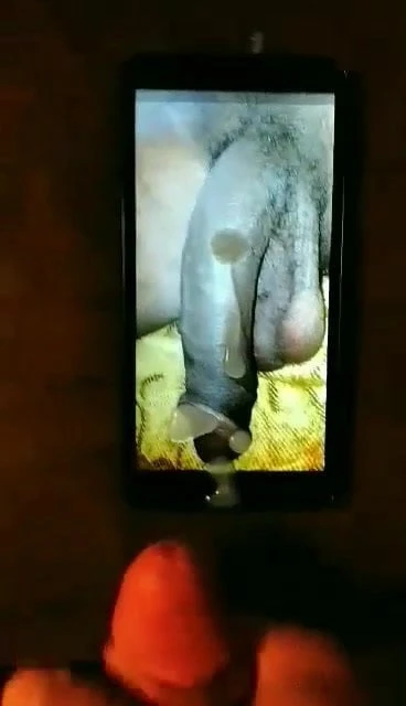 Cum tribute to Big Black Cock