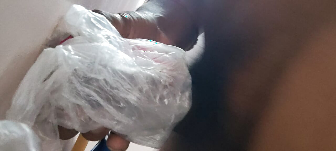 Handsome boy pisy fock duck and ranig