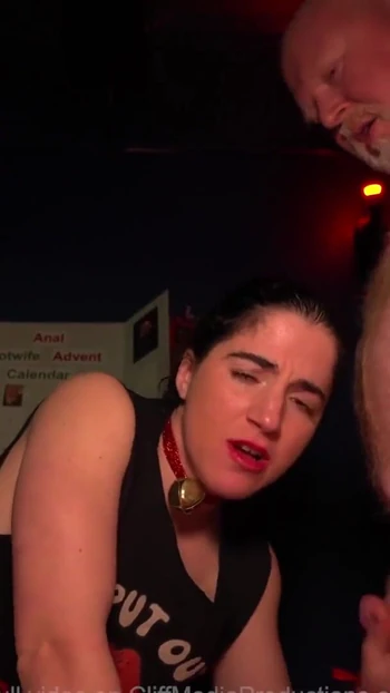 Memorable moment from "XXXmas Anal Hotwife Gangbang - Vanessa Cliff"