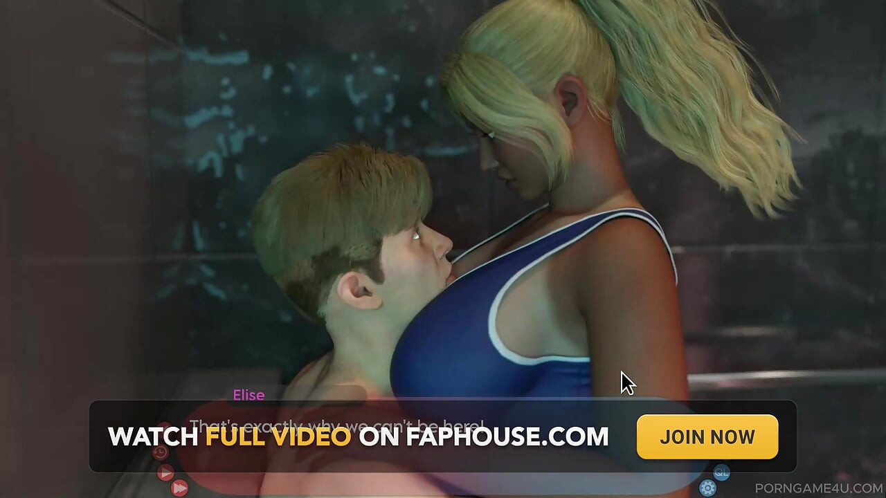 Sneaky Omklædningsrum Brusebad Sex - Forsøger ikke at blive fanget af svømmeholdet - #6 - Tower Boy - af Porn Game 4u
