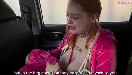 Fucked a stranger in a car in a public parking lot.