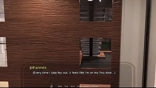 Büyükanne evi - Annabelle gat şaplak atıyor.