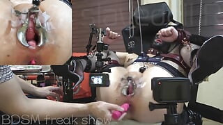 Kinky Slavedoll R Vol.008 Pussy vacuum...Anal dildo squirting...Juice accumulating in the cup. (Full video at fapHouse)
