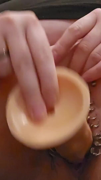 Penetrates wet pussy with dildo | Clip 3