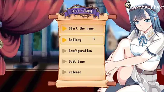 Хентай игра - Гравинг гравюза - соблазнение крепости Суккуб все сцены H - Pixel хентай