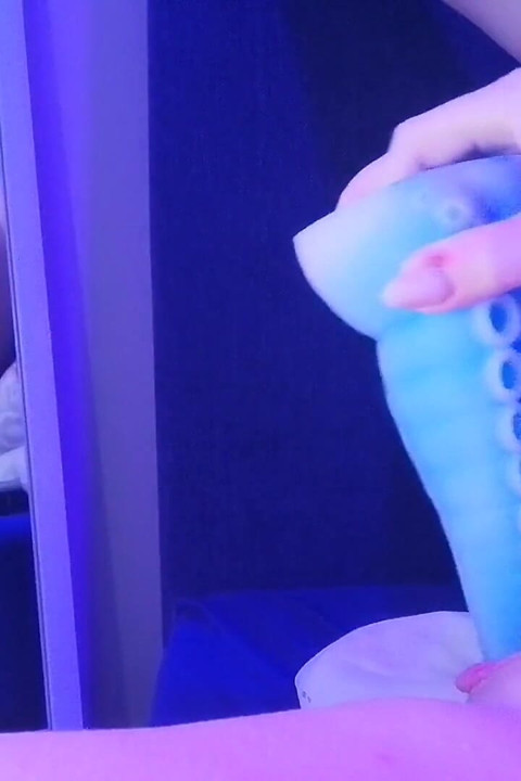 Mirror Fantasy World with Octopus Dildo