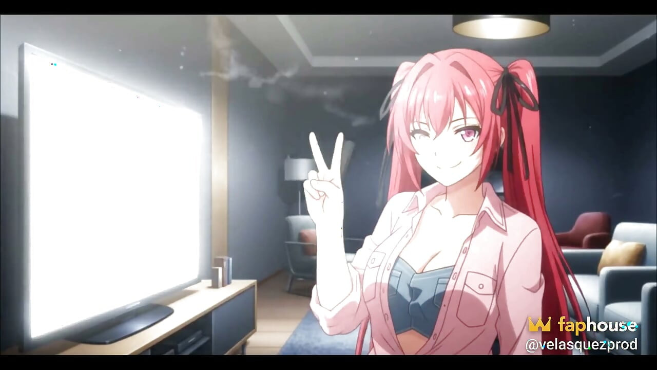 Red Skin Oni Girl Gets Completely Ruined. Hentai Animation (ai)
