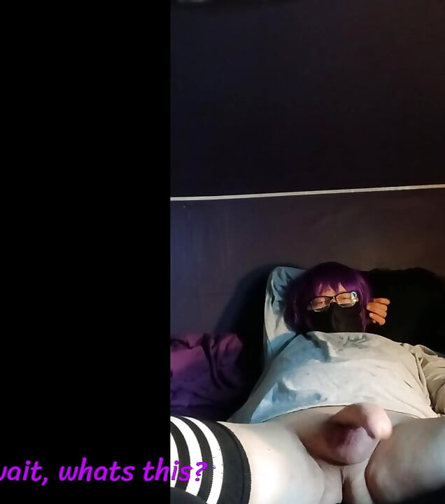 14 minutes jerking and cumming with Raven LeTrap